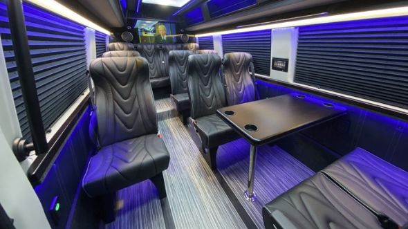 18 passenger sprinter van interior alpharetta