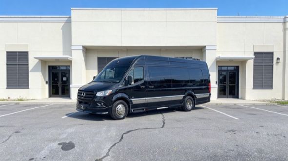alpharetta sporting event sprinter van rental