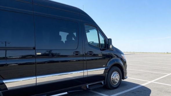 alpharetta wedding sprinter van rental