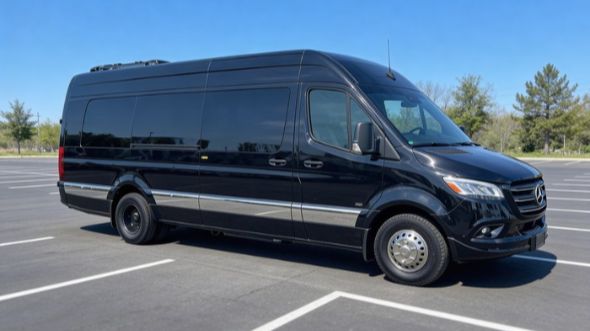 atlanta wedding sprinter van rental