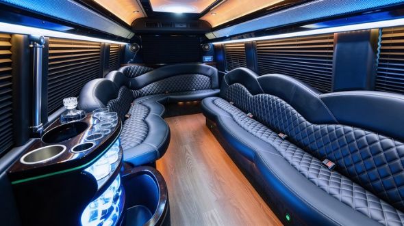sandy springs sprinter limousine interior