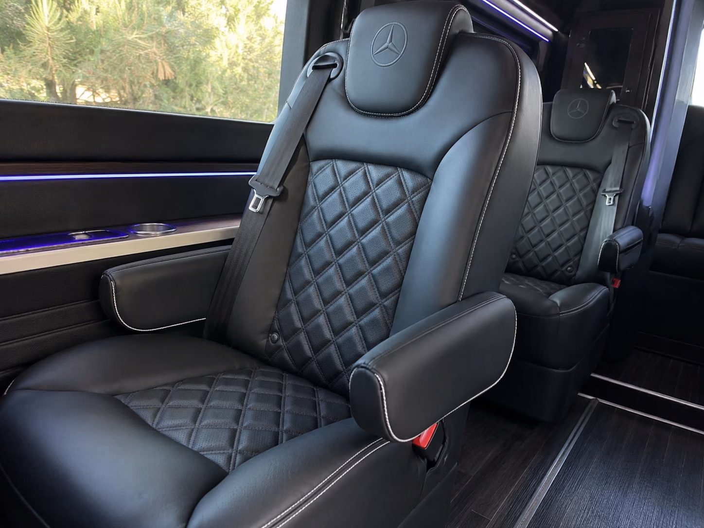 20 passenger sprinter van inside