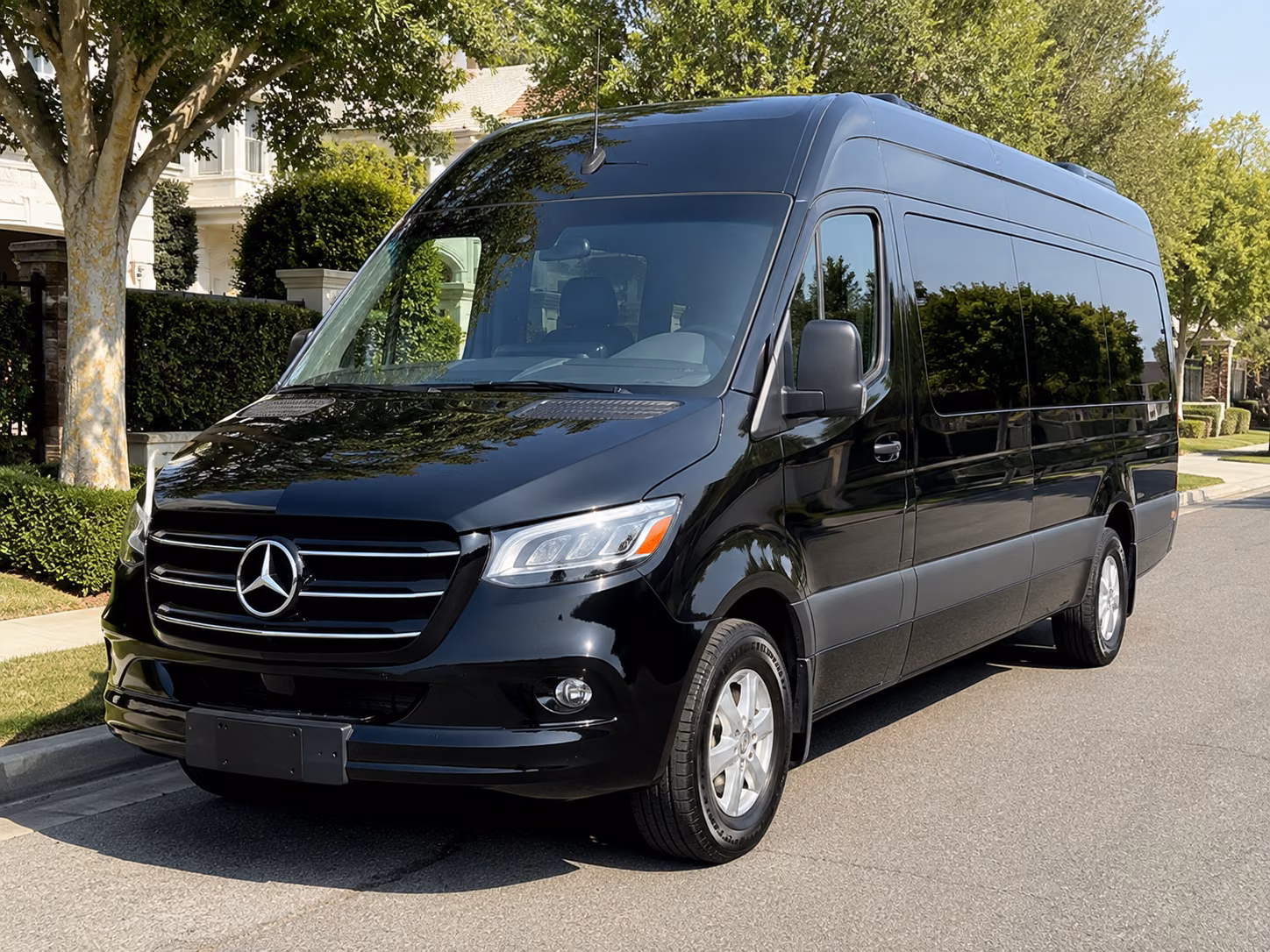 sandy springs sprinter van booking step 1