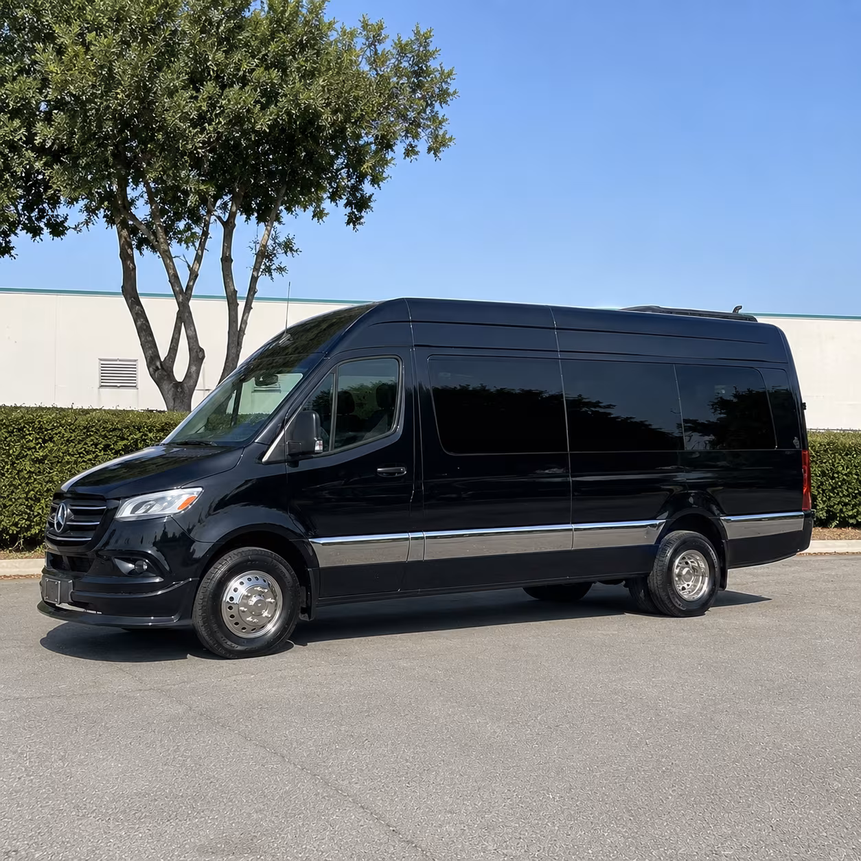 sprinter van shuttles for hotel blocks convention groups and multi stop airport transfers in sandy springs